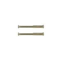Set Di 2 Viti In Acciaio Nichelato, L.4,5 X L.0,7 Chrisligne