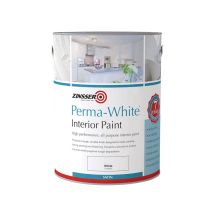 Perma White Interior Paint - Satin - 2.5l - Zinsser