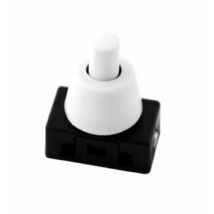 Lampo Interruttore Mignon Bianco Unipolare Mignon Con Ghiera N900/bi