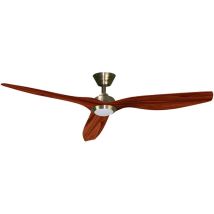 Ventilador De Techo Delfos Bel Air Home Con Luz Led 18w 4000k Y Motor Dc - Control Verano-invierno - Mando A Distancia - 32/44,5x132x132cm - 4 