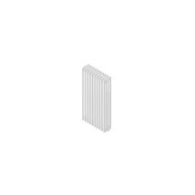 Radiateur Tubulaire Ardesia 4 Colonnes H656 Dimensions : 14 Éléments Blanc