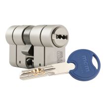 Zylinder Scx+ De Hohe Sicherheit Gegen Einbruch, Aufprallschutz Und Diebstahlschutz. 30-30 Nickel Und Doppelkupplung. Scx+den:30-30 Mcm