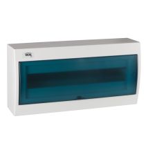 Kanlux - Tablero De Distribución Kdb – 18 Módulos – Pared – Ip30 – Puerta Azul