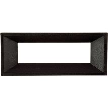 Strapubox Ar 4 A Frontrahmen Schwarz Passend Für (display): Lc-display 4-stellig Kunststoff