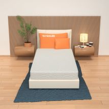 Miasuite - Materasso Memory Sfoderabile 80x200 Alto 16 Cm, Anallergico, Antiacaro, Traspirante Ortopedico One