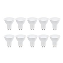 Pack 10 Bombillas Led Gu10 7w 4000k