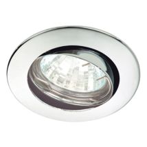 Italia - Faretto Da Incasso Tondoorientabile Nickel Satinato 50w - Nobile