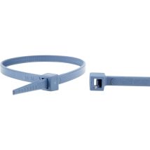 Wkk - 150226671 Fascetta Per Cavi 370 Mm 4.80 Mm Blu Rilevabile 100 Pz.