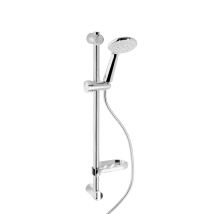Metaform - Saliscendi Doccia 5 Getti Doppia Aggraffatura In Acciaio Inox E Abs Mod. Palinuro