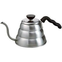 Hario V60 Buono Tetera Cuello De Cisne Plateada 1l