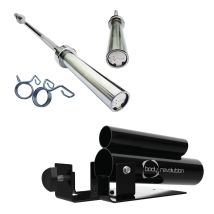 Body Revolution 6ft Barbell Bar & T-bar Row Bundle