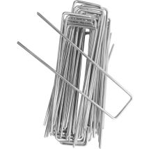 Lot De 50 Agrafes De Jardin Galvanisées Antirouille Pour Toile De Protection Contre Les Mauvaises Herbes, Couvre-sol, Décorations De Festival Et 