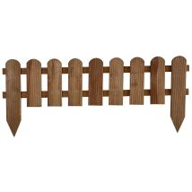 Bordura Per Pianta Legno Marrone Panama, H.45 X L.110 Cm Centrale Brico