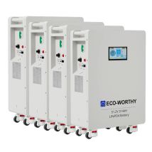 Eco-worthy 48v 314ah Lifepo4 Batterie 64,3kwh Energiespeicher Und Leistungsschalter 200a Pace Bms Rs485/can/rs232 Für Die Notstromversorgung Zu Hause,