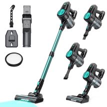Aspirateur Sans Fil N3t, Balai Sans Fil Avec Autonomie De 40 Min, Autonome, Brosse Anti-nœuds, Léger Et Rechargeable Pour La Maison, Sols Durs, Poils 