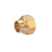 Manicotto Ottone D.14 F 15x21 – Filetage plomberie – 1 manica f 1/2 – QUICK PLOMBERIE