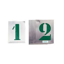 Numéros Lettrage Aluminium Jeu - 150 Mm