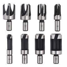 Osqi - 8pcs Hss Holz Plug Cutter Holz Schneiden Werkzeug Plug Bohrer Bits Holz Plug Cutter Bohrer Bits 6mm/10mm/13mm/16mm