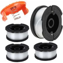 Bobina Di Filo In Nylon Di Ricambio Per Decespugliatore Black & Decker A6481 A6485 Af-100 (lunghezza Filo 9,1 M, Diametro 1,65 Mm) (black & Decker Af-