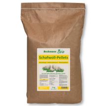 Beckmann - Bio Schafwollpellets 5 Kg Langzeitwirkung Organischer Universaldünger