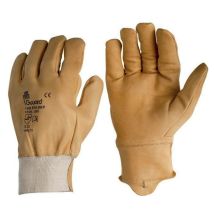 Gants Poignets Tricot Oléohydrofuge En Cuir 1549 Epa Dkp Sachet De 10 Paires Taille 10 - Guyard