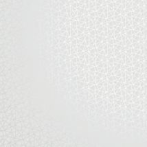 Holden - Statement Grey Geometric Metallic Silver Modern Embossed Vinyl Wallpaper