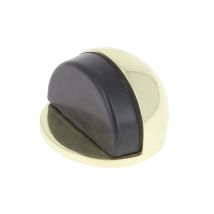Tope De Puerta De Suelo Chrisligne, Aluminio Dorado Pulido, 4 X 3 X 4 Cm Chrisligne