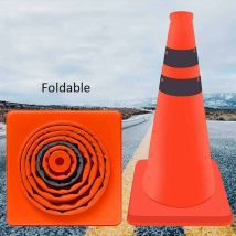 Cône Colonne Pliante Télescopique Parking Colonne Seau À Glace Cône De Signalisation Pliable Panneaux De Signalisation, Cônes De Signalisation 