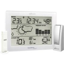 Techno Line Ma 10006 Mobile Funk Wetterstation Wetter Funk Digital Uhr Grün Grau B-Ware