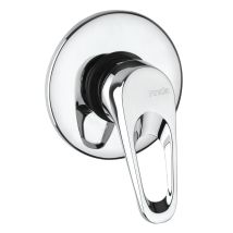 Piralla Rubinetteria - Mezclador De Ducha Empotrado Con 1 Salida Piralla Naomi 0no00410a16 Cromo - 1 Salida