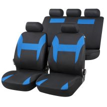 Housses de sièges Nampa bleu – Housse de chaise – Matières, Largeur, Longueur – CARCOMFORT
