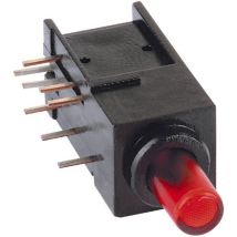 Pulsante 60 V Dc/ac 0.5 A 2 X On / (on) Mentor R-t Momentaneo 1 Pz.