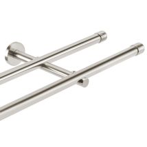 Anello Per Tende Da Parete - Ctlite - 240 Cm - Acciaio Inossidabile - Ø20 Mm - Confezione Da 2