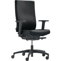 Dauphin Bürodrehstuhl M.synchr.-techn.sitztiefe 380-440mm Schwarz 400-520mm