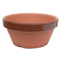 Vaso Tokoname Giapponese Da Coltivazione Per Bonsai 12,7x5,8 Cm (tc4)