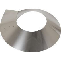 Embellecedor acero inoxidable AISI 304 para chimeneas modulares – Ø 150 mm – Espesor 0,4/0,5 mm – Temperatura máxima 550 °C