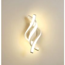 Zolginah Lámpara De Pared Led Para Interiores, Lámpara De Pared Moderna De 22 W, Lámpara De Pared Con Iluminación Acrílica, 1800 Lm, Blanco Cálido, 