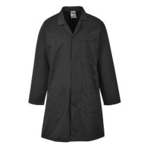 Bata Estándar De Trabajo Colores Corporativos Portwest 2852 L Negro