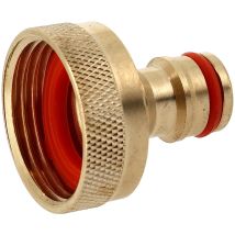 Huggy Tuyaux – Nez de robinet en laiton 1 pouce – Filetage plomberie, Type de raccord