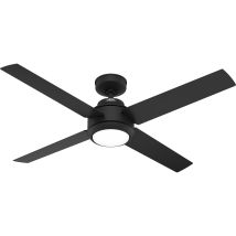 Dc Ceiling Fan Greta Black With Led Light & Remote