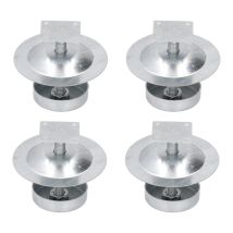 Eosnow 4set Ant Proof Hive Füße Edelstahl Bienenstock Basis Bienenzucht Bienenstock Ständer Für Imker