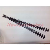 Kit Lame Tagliasiepi Tosasiepi Bilama Inferiore Superiore Kasei Slp600 L=800 Mm