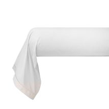 Taie De Traversin Percale De Coton Peigné "julian" Coton Pur - Julian Neige -