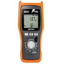 Strumento Per Verifiche Di Sicurezza Ht Italia Cei 64-8 Con Funzioni Multimetro Trms M75l