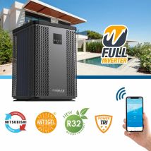 Poolex Silverline Top 15kw Vertical Poolheizung Wärmepumpe 230v
