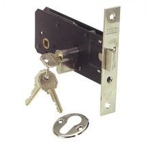Lince Schloss 5557 – 70mm Einbaubreite – rostfreier Stahl – traditioneller Nickel-Europrofil-Zylinder – 3 Schlüssel