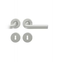 Maniglia Alu Pz F1 Vk8 in Alluminio Naturale – 39-58 mm Spessore Porta – Design Elegante