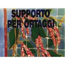 Rete ortofrutta sostenibile – 396080 – Specifica per ortaggi rampicanti, confezionata in bobine da 10 - 100 - 1000 ml. – 150x170 mm – Green