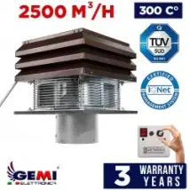 Rauchsauger Für Runden 20 Cm Kamin Schornstein Ventilator Abzugsventilator Abgasventilatoren Schornsteinaufsatz Zugverstärker Thermokamin 