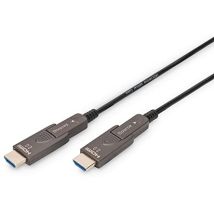 Digitus Hdmi Aoc Hybrid Glasfaserkabel 4k Abnehmbar 20m Schw (ak-330127-200-s)